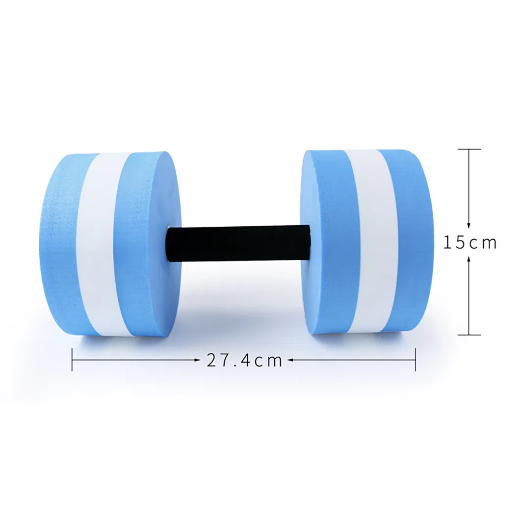 High Quality Equipment Exercise Body Building Weight Lifting Water Swimming EVA Foam Adjustable Dumbbell