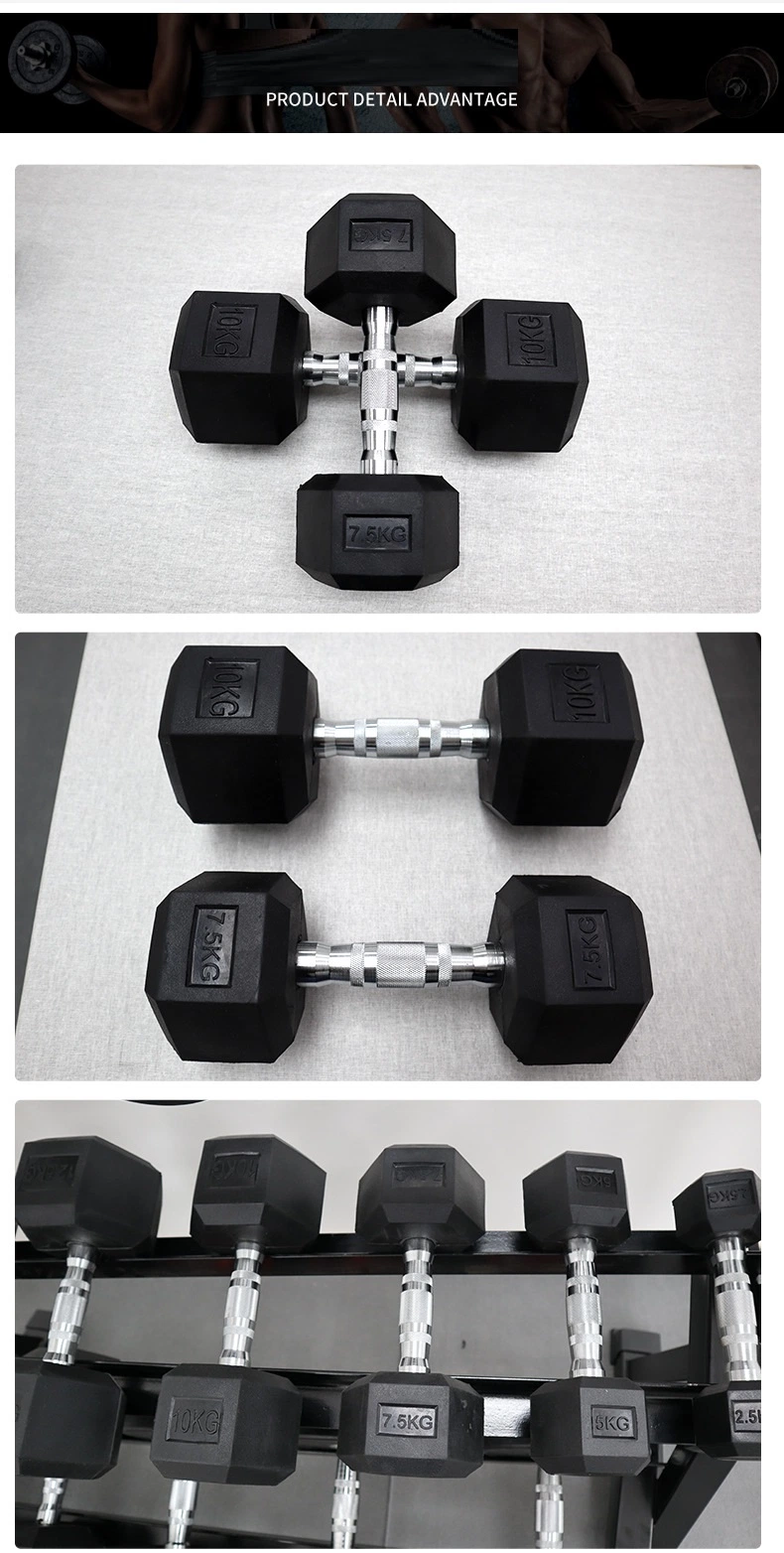 From 1kg - 50kg Tz Fitness Commercial Dumbbell Set with CE