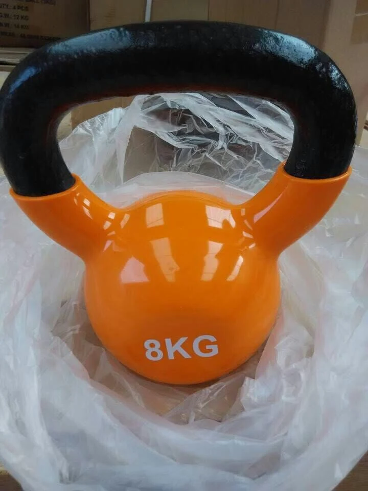 Body Fit Gym Accessory Neoprene Coated Kettle Bell for Gym Equipment