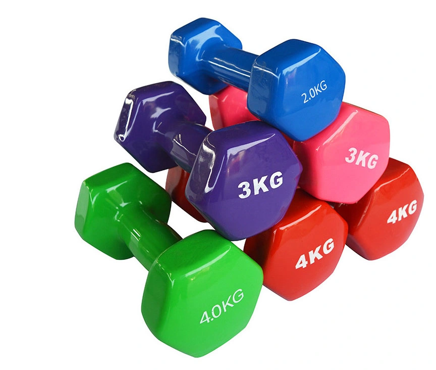 Home Exercise Neoprene Dumbbell with Different Color Body Workout