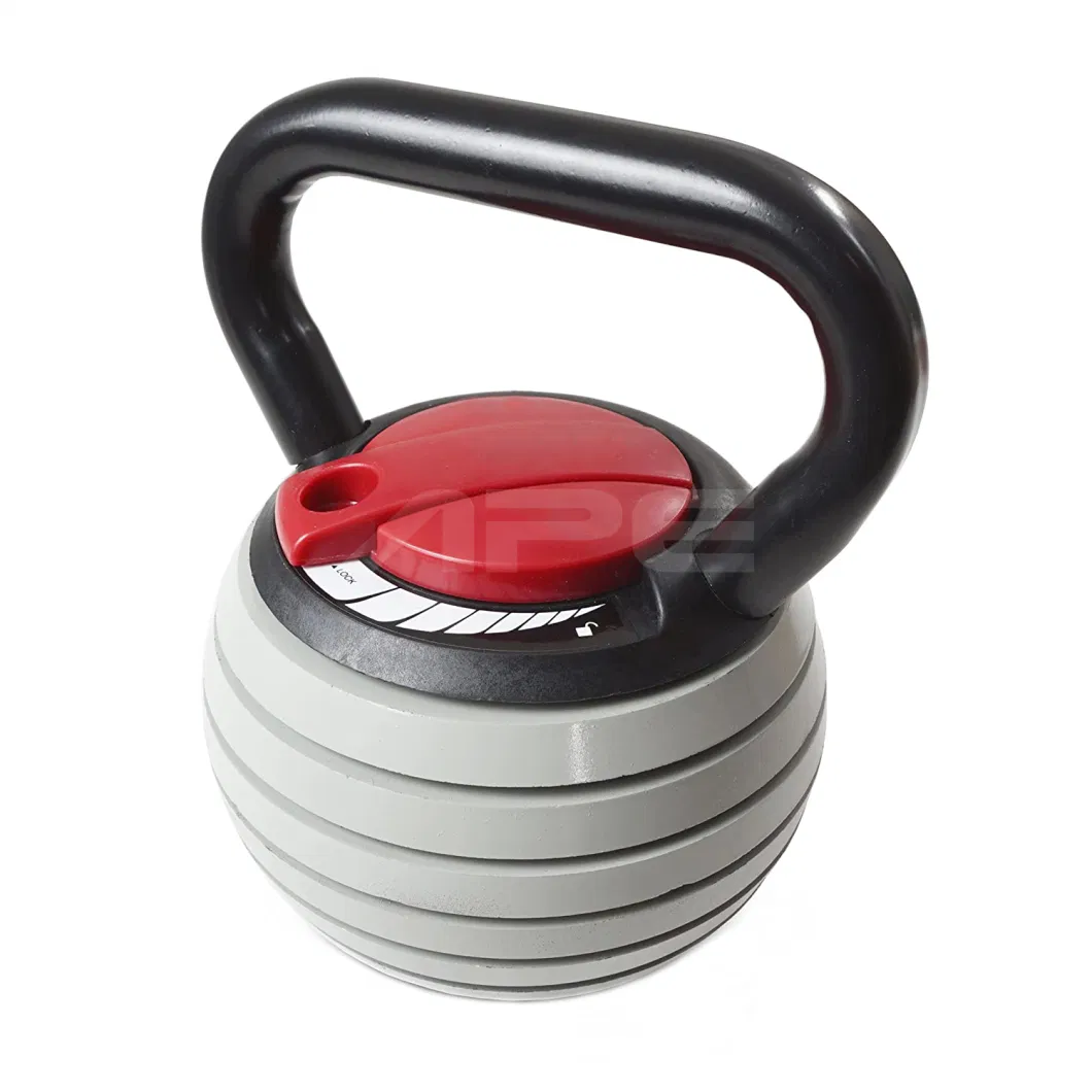 Ape Adjustable Steel Kettlebells 20lb 40lb Weight Set Exercise Kettlebell