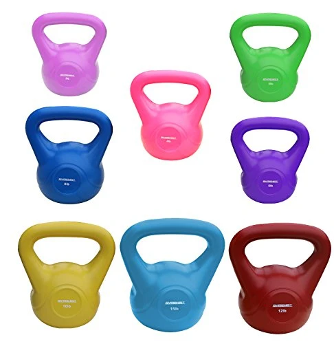 Color Vinyl Coated Kettlebell