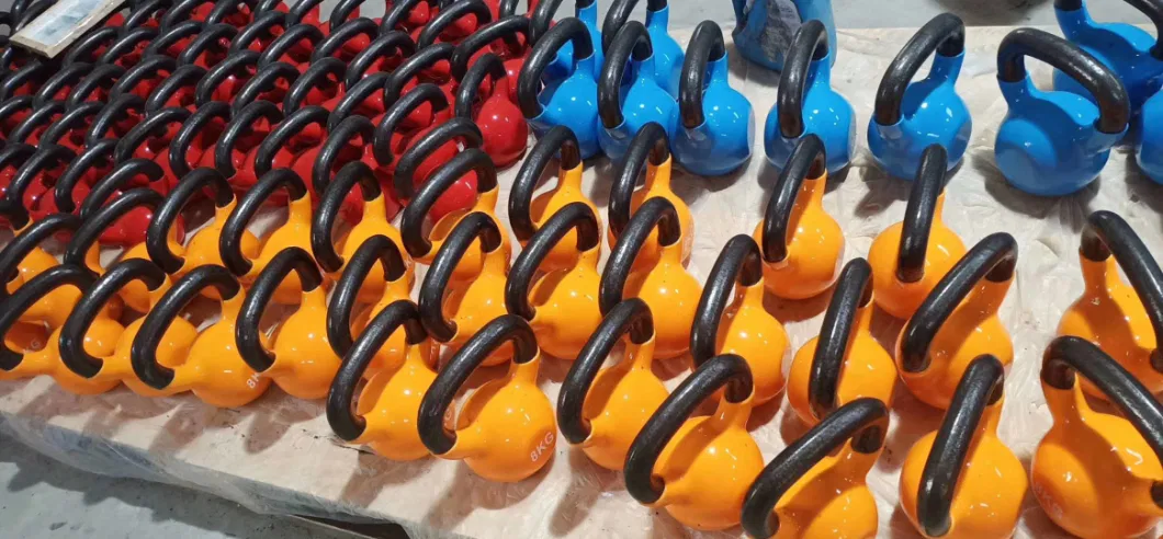 Color Vinyl Coated Kettlebell