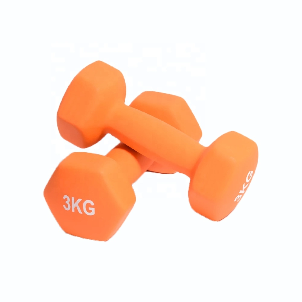 Waterproof Colorful Woman Macaron Dumbbells for Sale