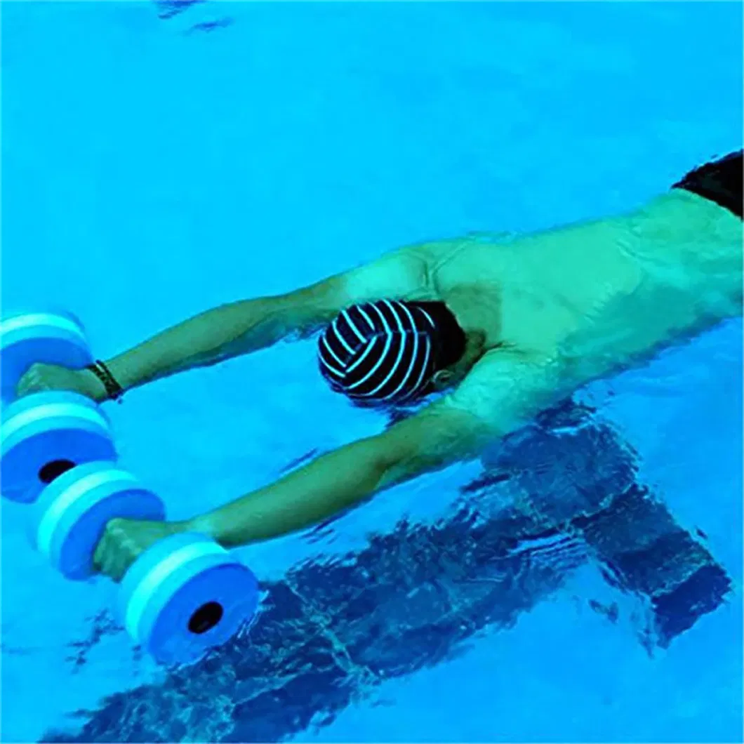 High Quality Equipment Exercise Body Building Weight Lifting Water Swimming EVA Foam Adjustable Dumbbell