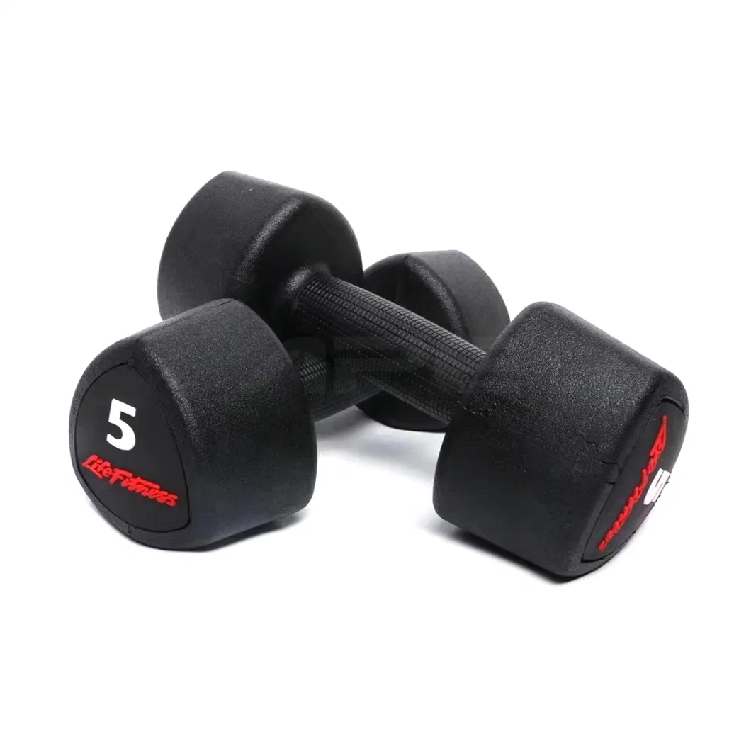 Ape Exercise Training Gym Equipment Rubber Coated Dumbbell