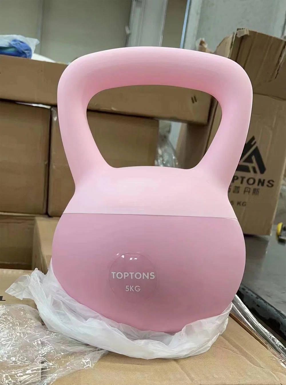 Cast Iron/Steel Power/Vinyl/Neoprene/PVC Coat/Coated/Coating Competition/Training/Fitness/Wellness/Crossfit/Workout/Exercise Kettlebell for Gym and Competition