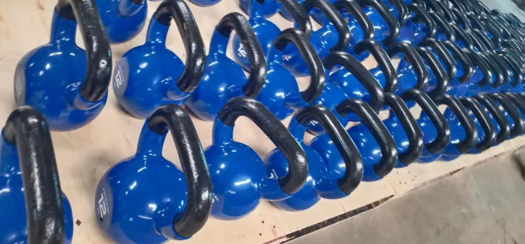 Color Vinyl Coated Kettlebell