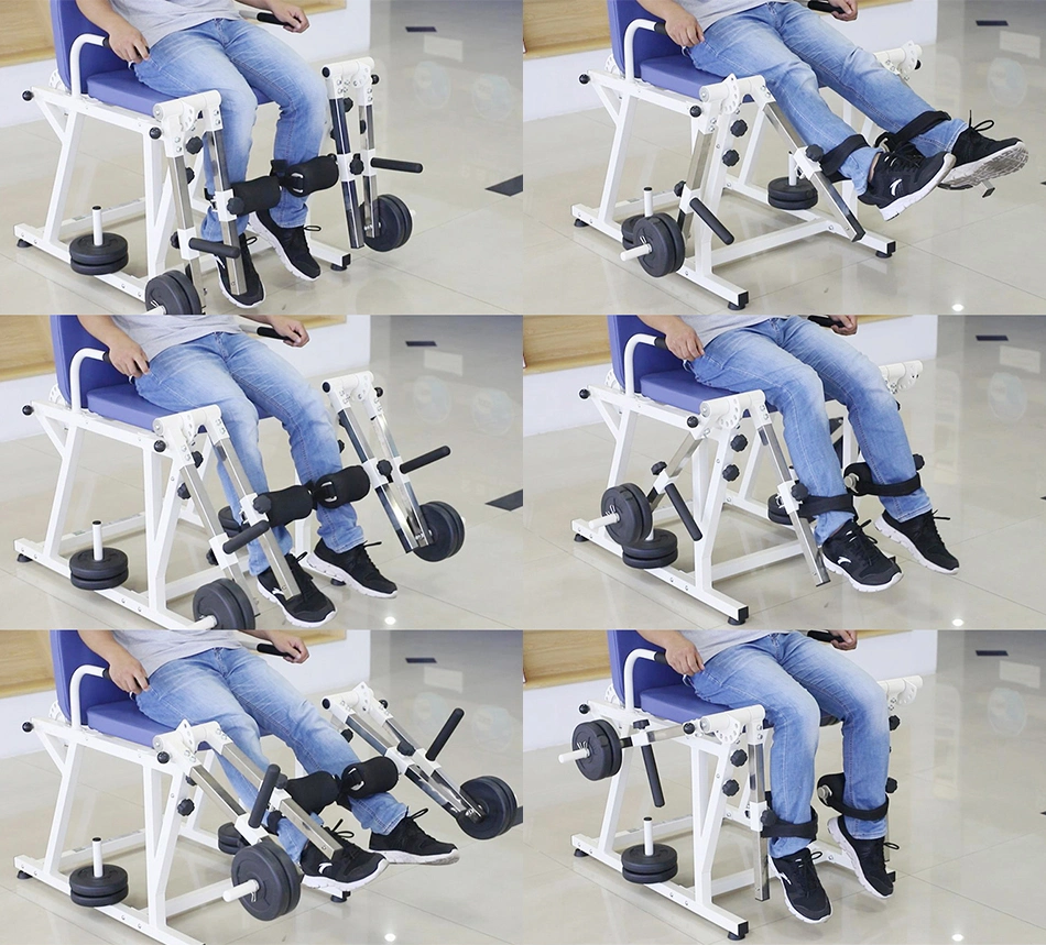 Quadriceps Femori Hospital Training Equipment Rehabilitation Training Chair for Leg Rehabilitation