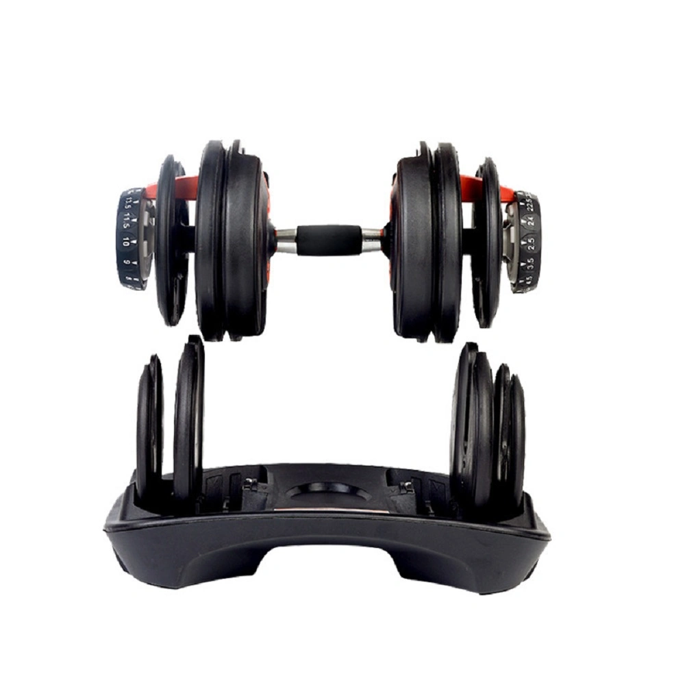 Adjustable Dumbbell Weight Suit Training Weights Gym Equipment for Men and Women Adjustable Dumbbell, Fast Adjust Weight Dumbbell Barbell Wbb18353
