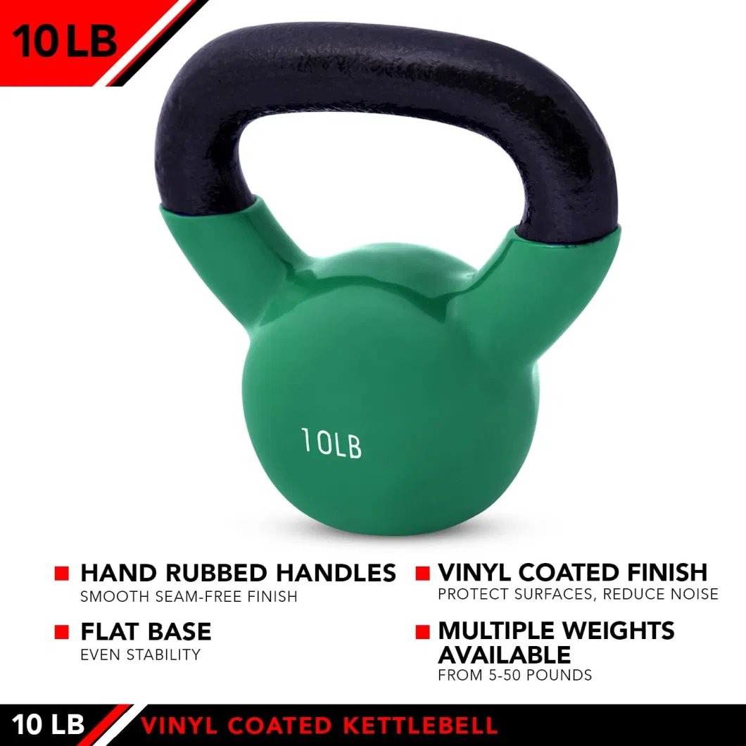 Coated for Floor and Equipment Protection Kettlebells Exercise Kettlebell