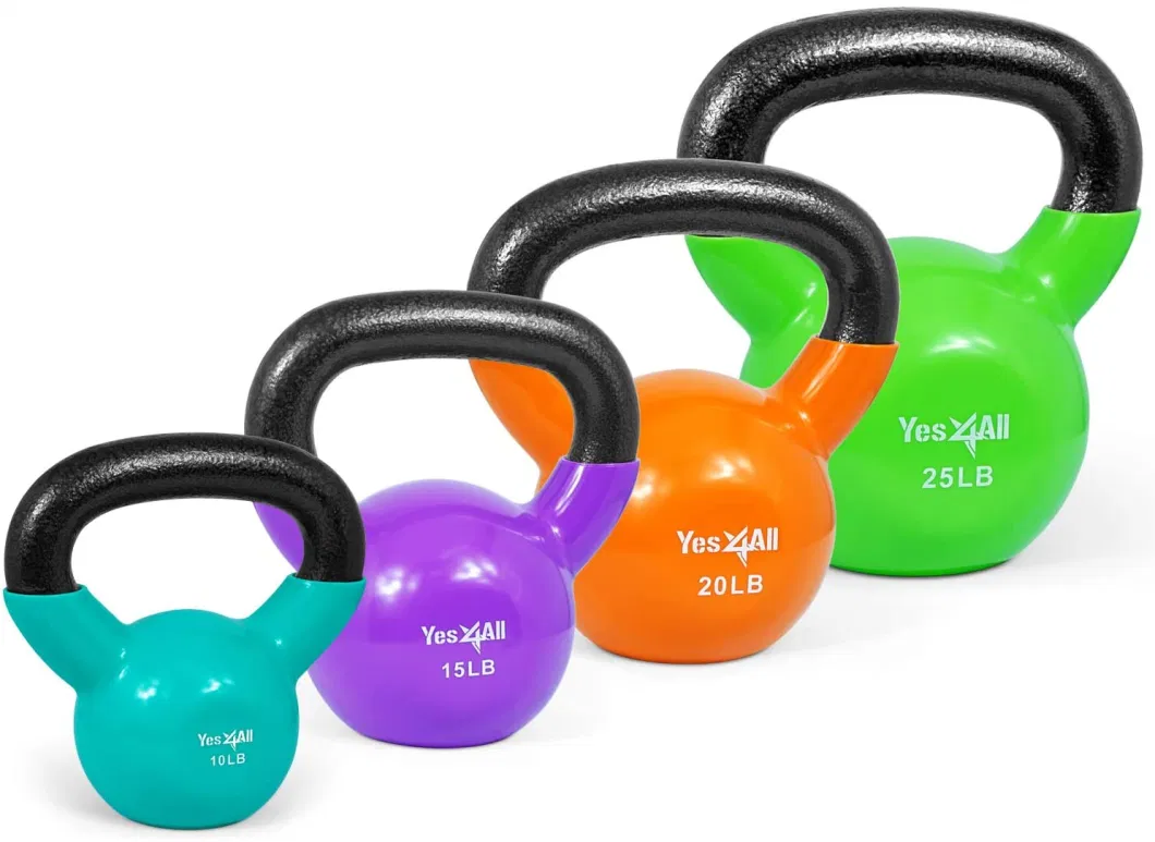Gym Manufacturer 10 Kg Weighted Dumb Kettle Bell for Women