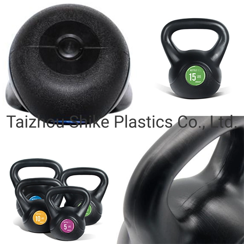 Custom Logo Rubber Coated Cement of Weight Lifting Dumbbell Gym Home Use Barbell Dumbbells Sets