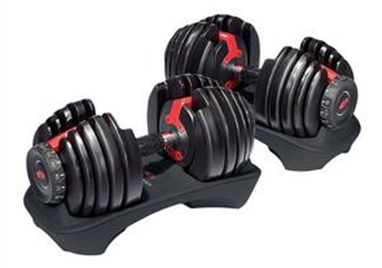 Commercial Fitness Equipment Weight Lifting Manufacture Gym Lifting Strength Equipment Adjustable Dumbbell Set