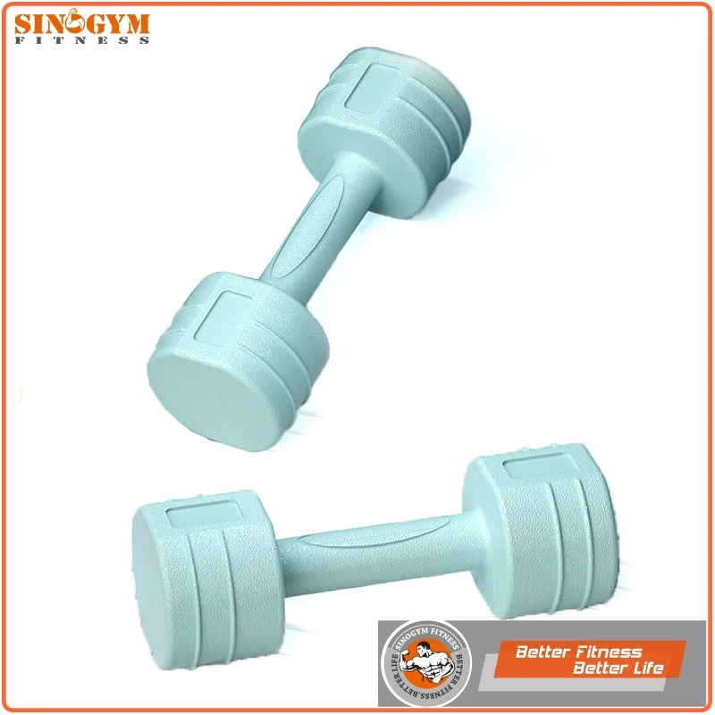 Color Plastic Cement Dumbbell