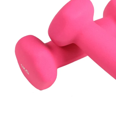 Bunte Neopren Hantel 0,5kg Vinyl beschichtet Frau