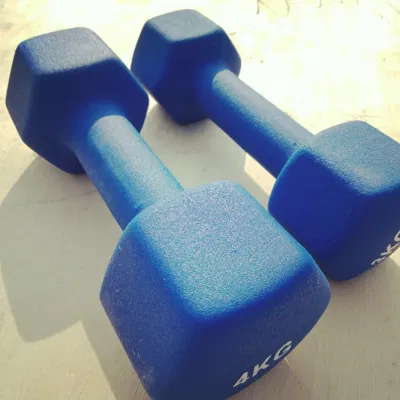 China Fitness Cast Iron Neopren Dumbbell für Gym Center