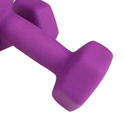 Bunte Neopren Hantel 0,5kg Vinyl beschichtet Frau