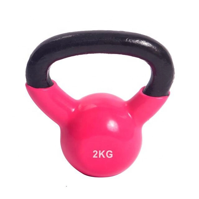 Custom Cast Iron Vinyl Coated Kettlebell