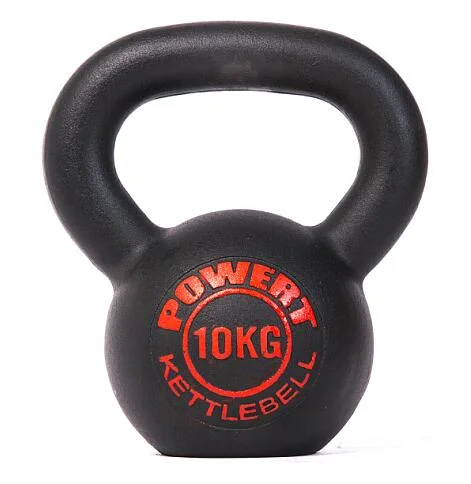 Gym &Home Powder Coated Cast Iron Kettlebell with Customized Logo