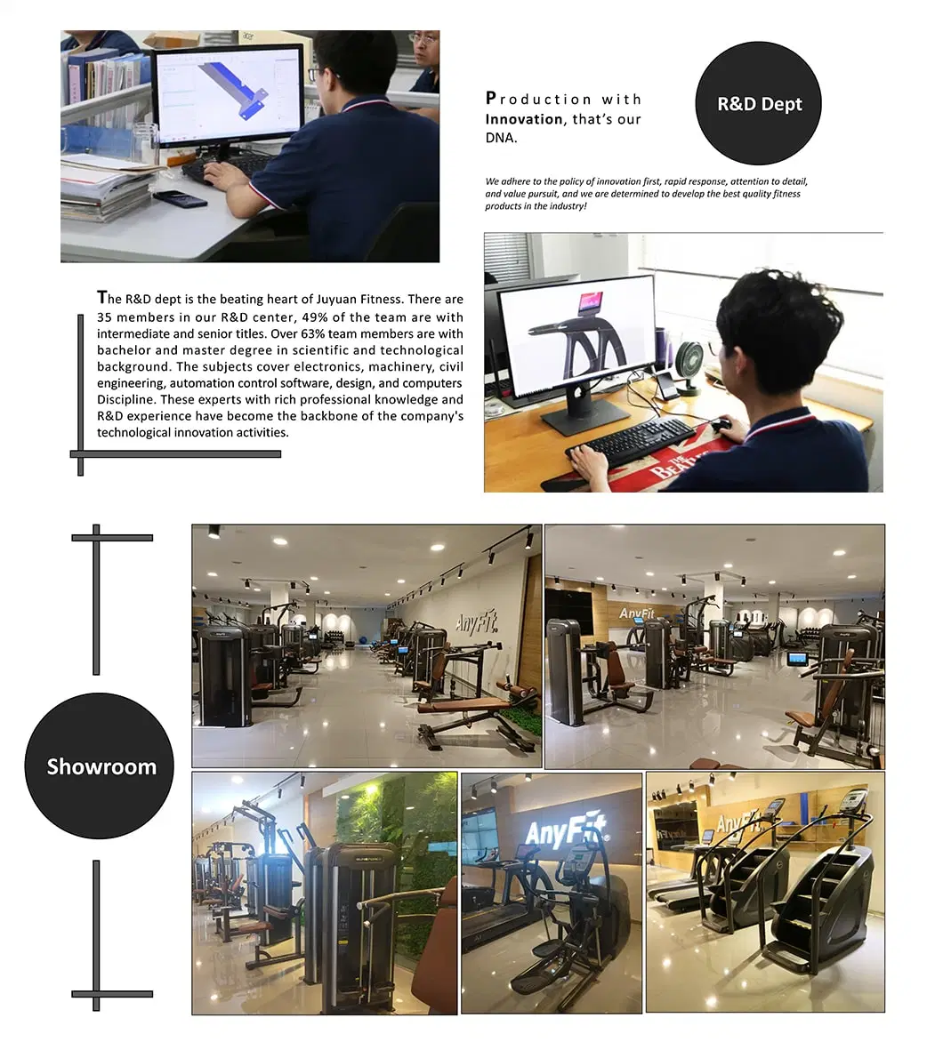 European Design Commercial Fitness Equipment with Weight Stack Upper Chest Press