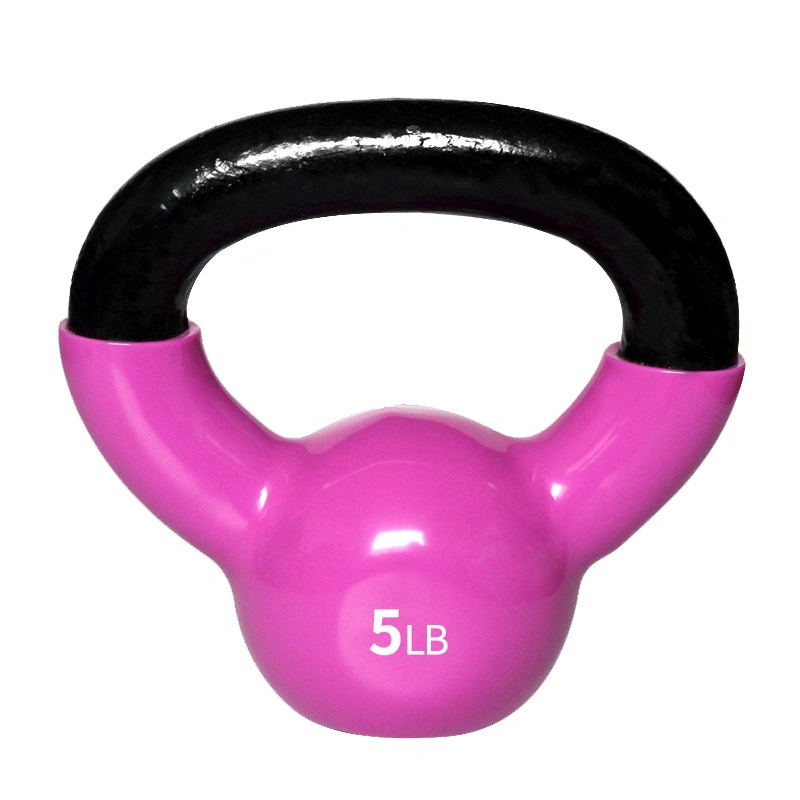 Home Office Gym Girya Fitness Adjustable Competition Vinyl Steel Kettlebell for Power Training Workout