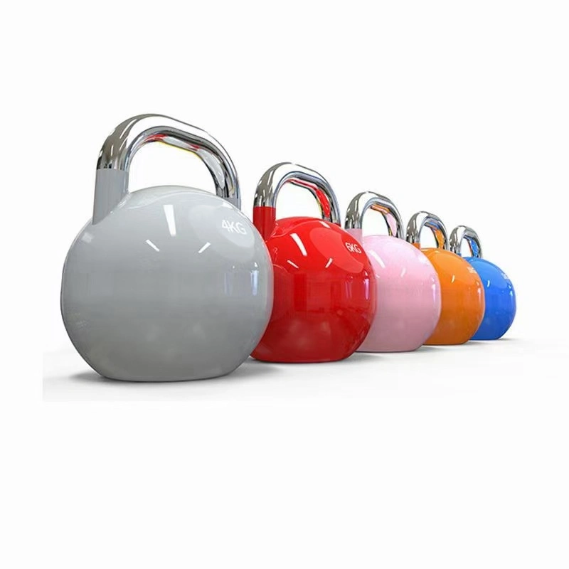 High Quality Equipment Body Building Powder Coated Cast Iron Kettlebell