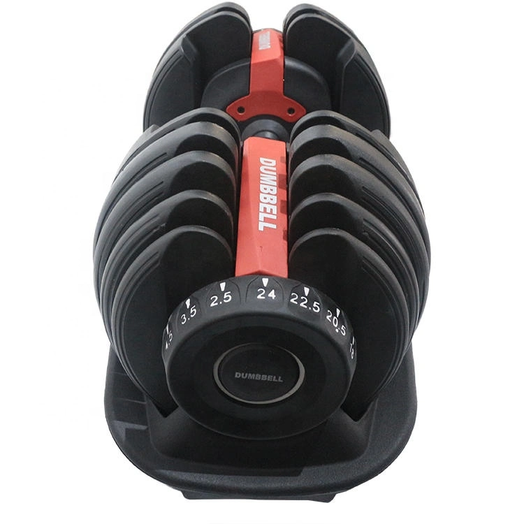 in Stock 40kg Quickly 24kg Large Free Weights Fitness Dumbells Pair Adjustable Dumbbell