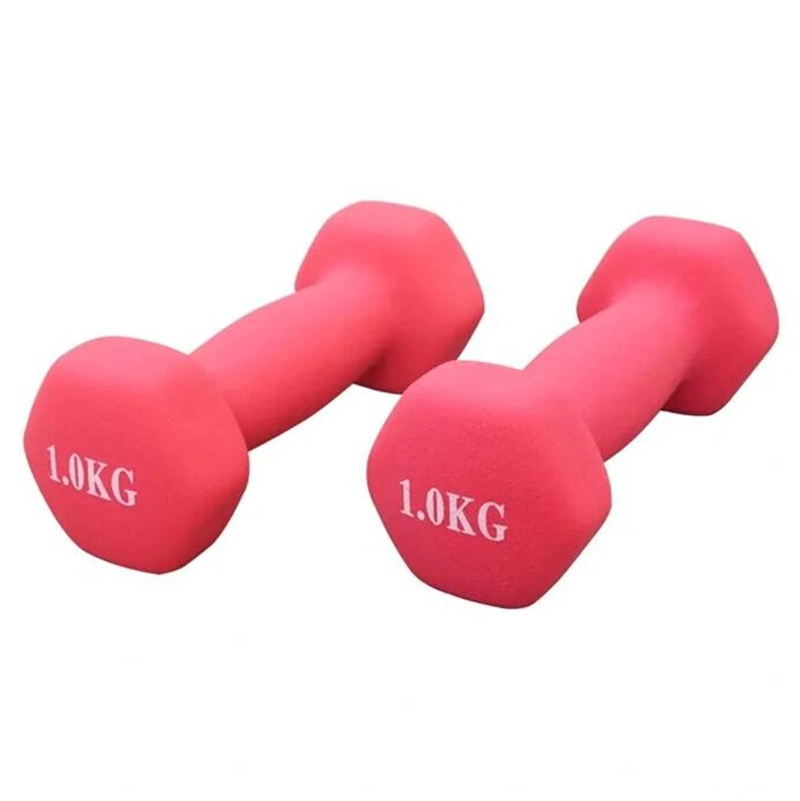 Exercise Workout Dummbells Barbell Neoprene Dumbbell Hand Weights, Anti-Slip, Anti-Roll