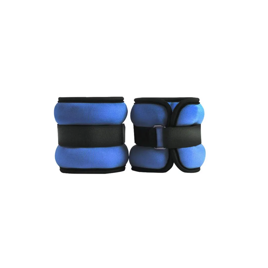 Custom Adjustable Ankle and Wrist Weights Leggings Sandbag Exercise Sports Strength Training Neoprene Sands Fabric Wrist Ankle Weights Leg Weights