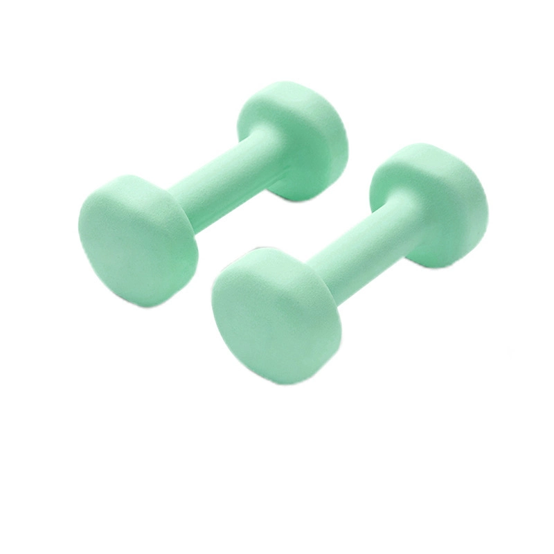 PVC Vinyl Dipping Dumbbells for Women/Men, Home Gym Fitness Truncated Dumbbell with Matt Surface