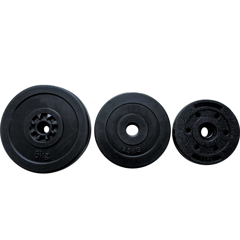 Wholesale Weight Bumper Weight Lifting Cement Coated Weight Plate Set