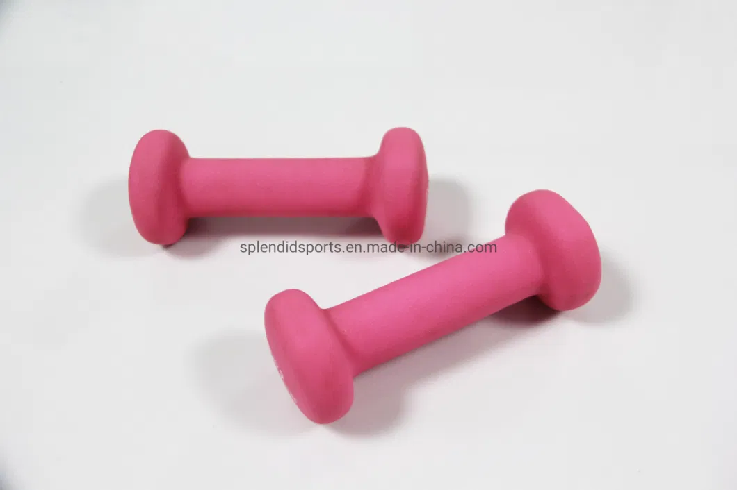 Fitness Weights Gym Equipiment Fitness Dumbbells Set Gym Equipment Dumbbell Set Cast Weight Lifting Pink Iron Neoprene Dumbbell