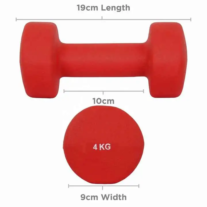 Gym Equipment Colorful Neoprene Dumbbell for Fitness