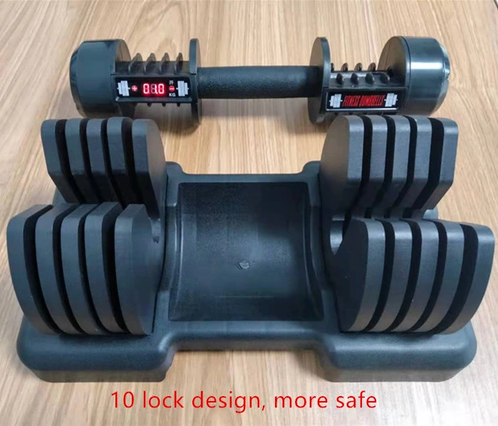 Gym Dumbbell Set Weightlifting Wholesale Fitness 1.5-13.5 Kg Adjustable Dumbbell