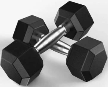 New Style Gym/Weight Lifting Rubber Fitness/Hot Sale Exercise Dumbbell