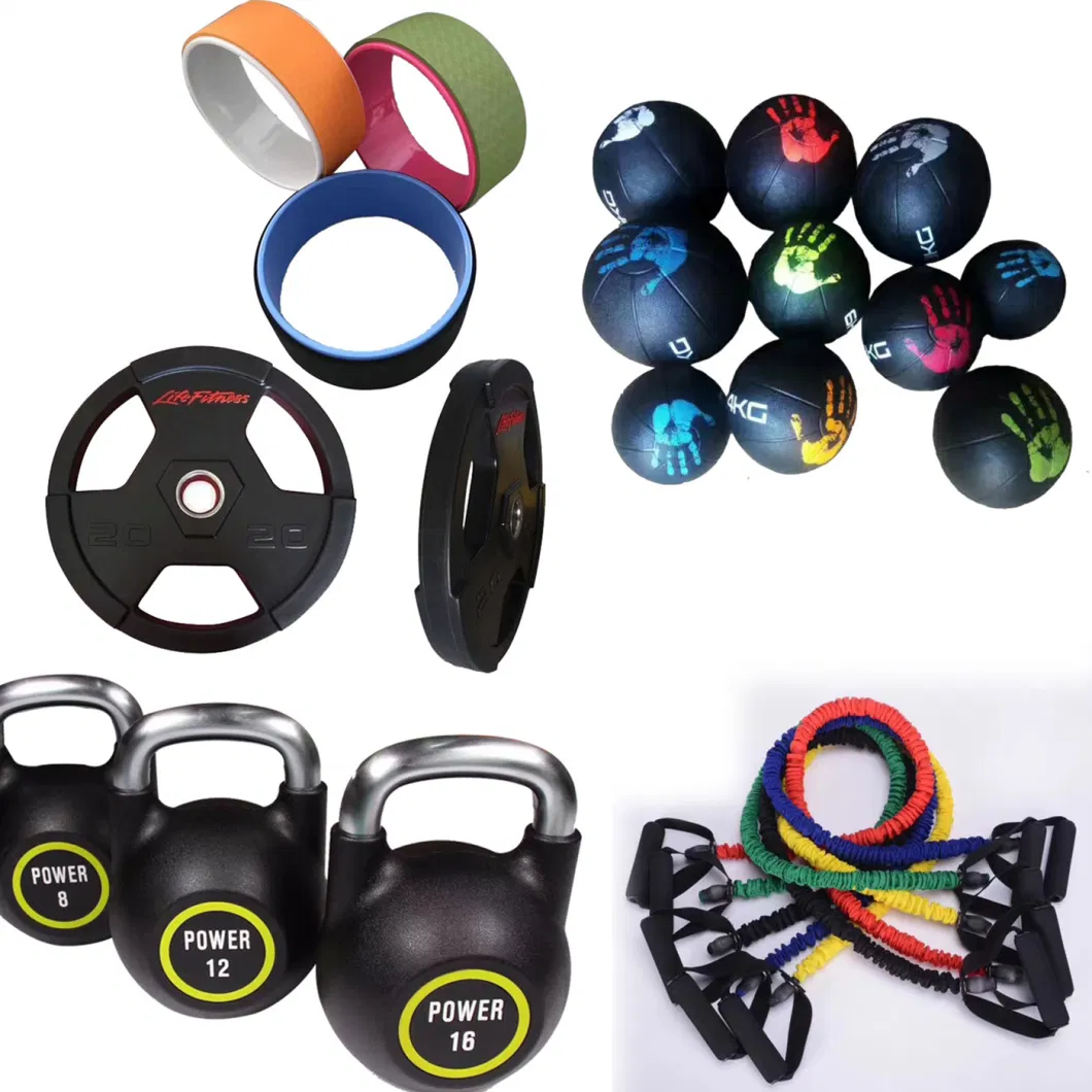 Home Gym Fitness Equipment Sports Accessories Bumper Plate Hexagon Dumbbell