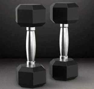 New Style Gym/Weight Lifting Rubber Fitness/Hot Sale Exercise Dumbbell