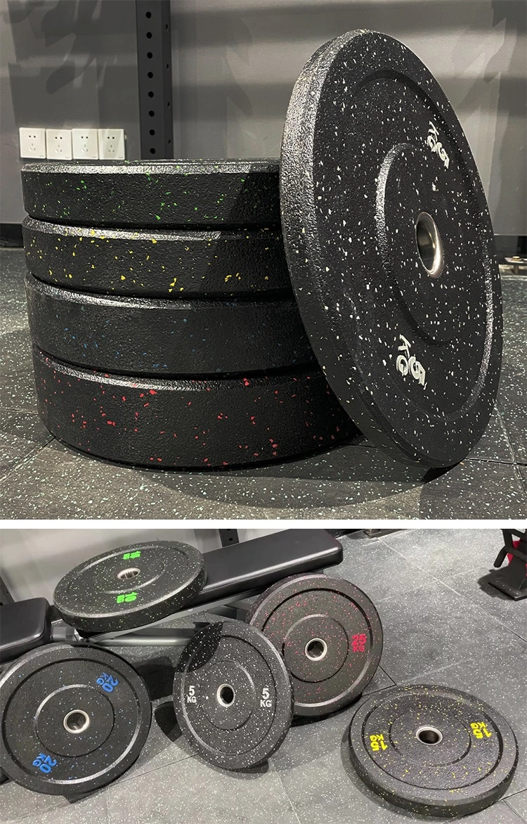 Commercial Fitness Equipment Top Quality Custom Power Lifting Crumb Bumper Plates