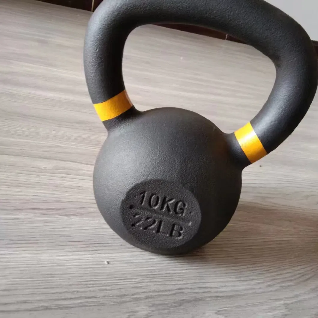 Fitness Accessory Commercial Kettlebell Strength Equipment Training Cast Iron Kettlebell 2-32kg