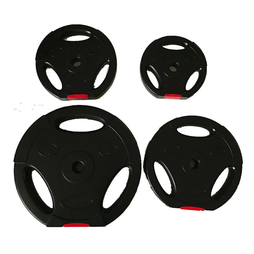 Wholesale Weight Bumper Weight Lifting Cement Coated Weight Plate Set