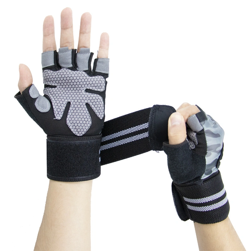 Half Finger Fitness Weight Lifting Bodybuilding Training Gloves Wyz15576