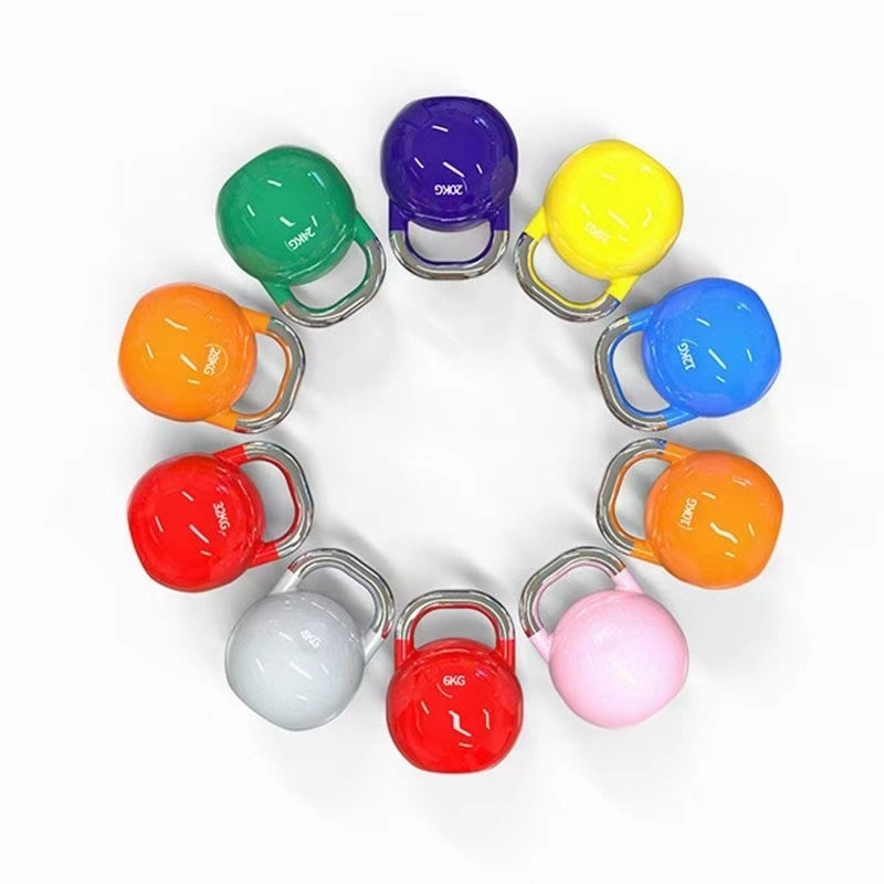 High Quality Gym Colored PVC Kettlebells