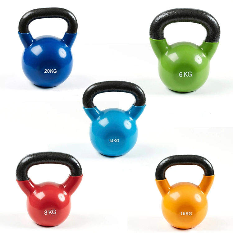 Factory Supply Custom Powder Coated Cast Iron Kettlebells Supply Chain OEM