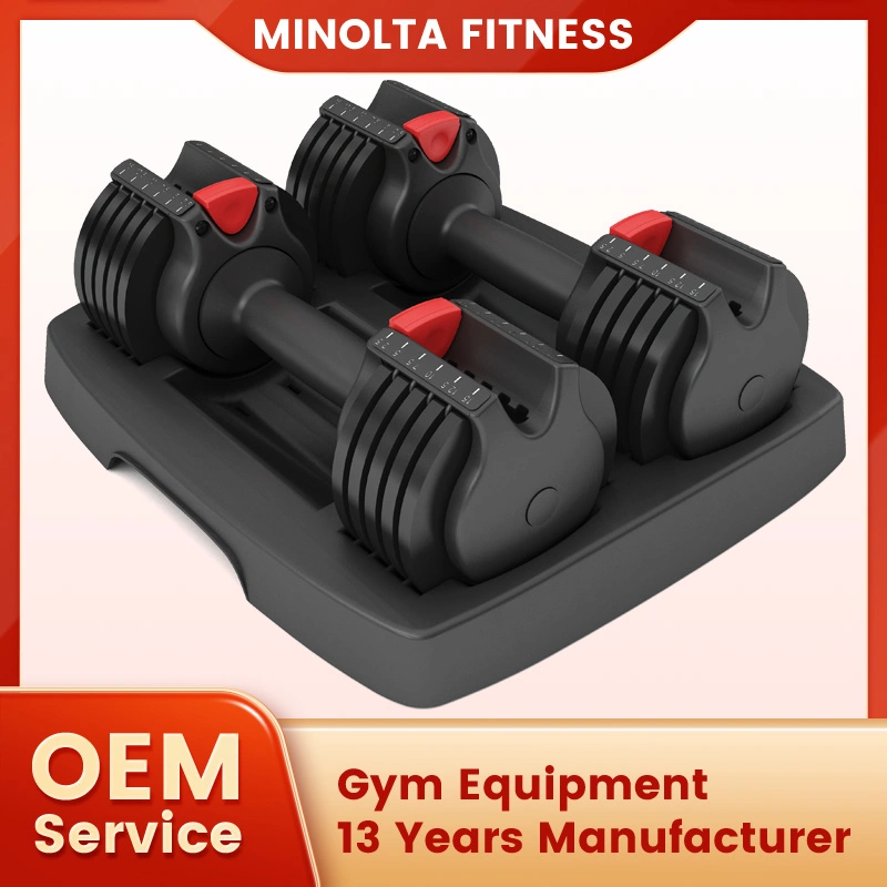 Gym Fitness Equipment Multiple Free Weight 15kg Set Adjustable Dumbbell