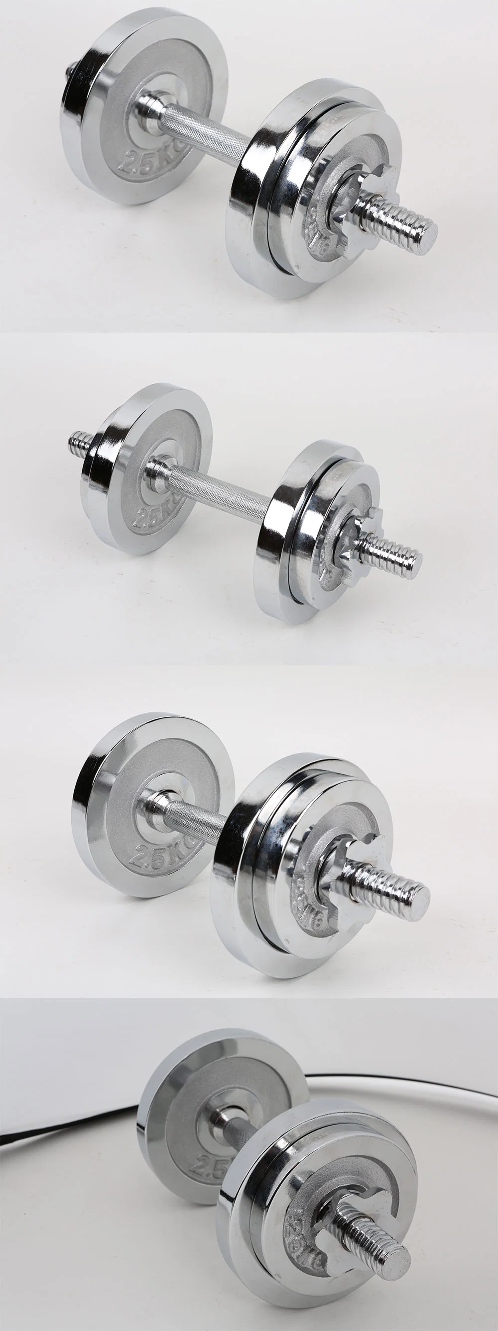 10kg Chromed Dumbbell Sets for Men, Women, Seniors, Teens, and Youth