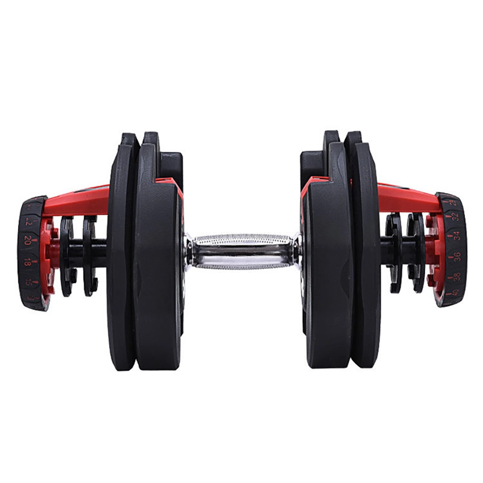 40kg Adjustable Dumbbells Set Exercise &amp; Fitness Fast Adjust Weight for Full Body