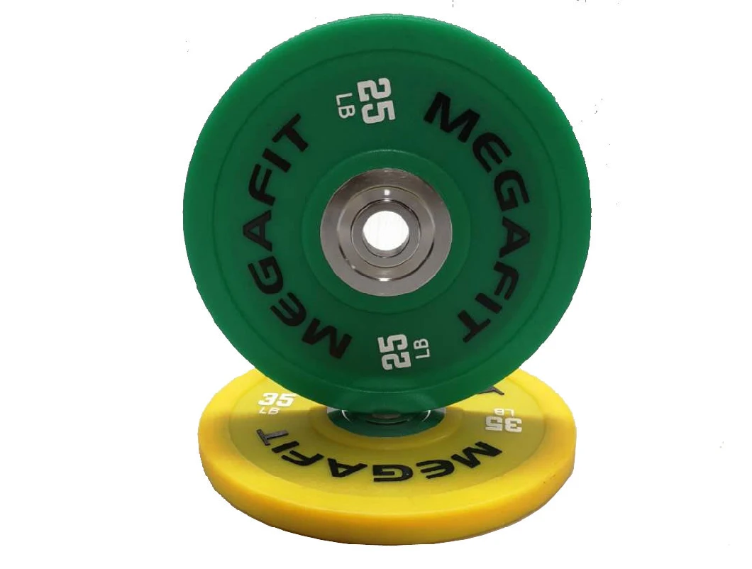 Colorful Competition Bumper Plates for Weight Lifting