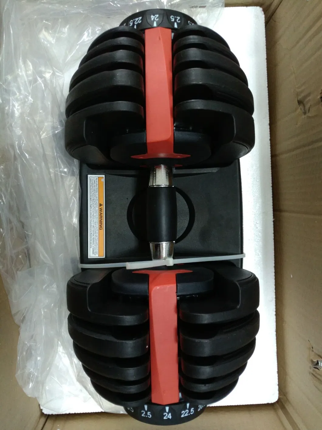 24kg Adjustable Strength Dumbbells