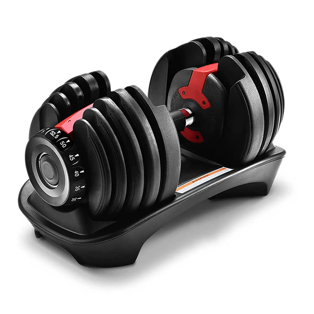 Hot Sale Home Gym Dumbbells Fitness Equipment 2.5kg-24kg Adjustable Dumbbell Set